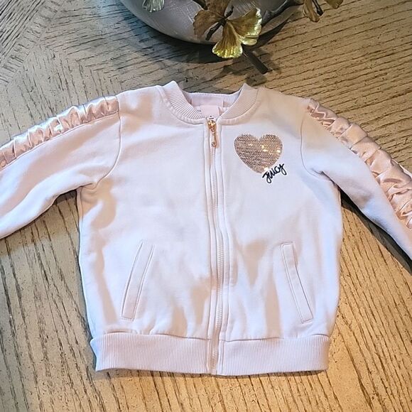Juicy Couture Other - 4T pink Juicy Couture zip up jacket